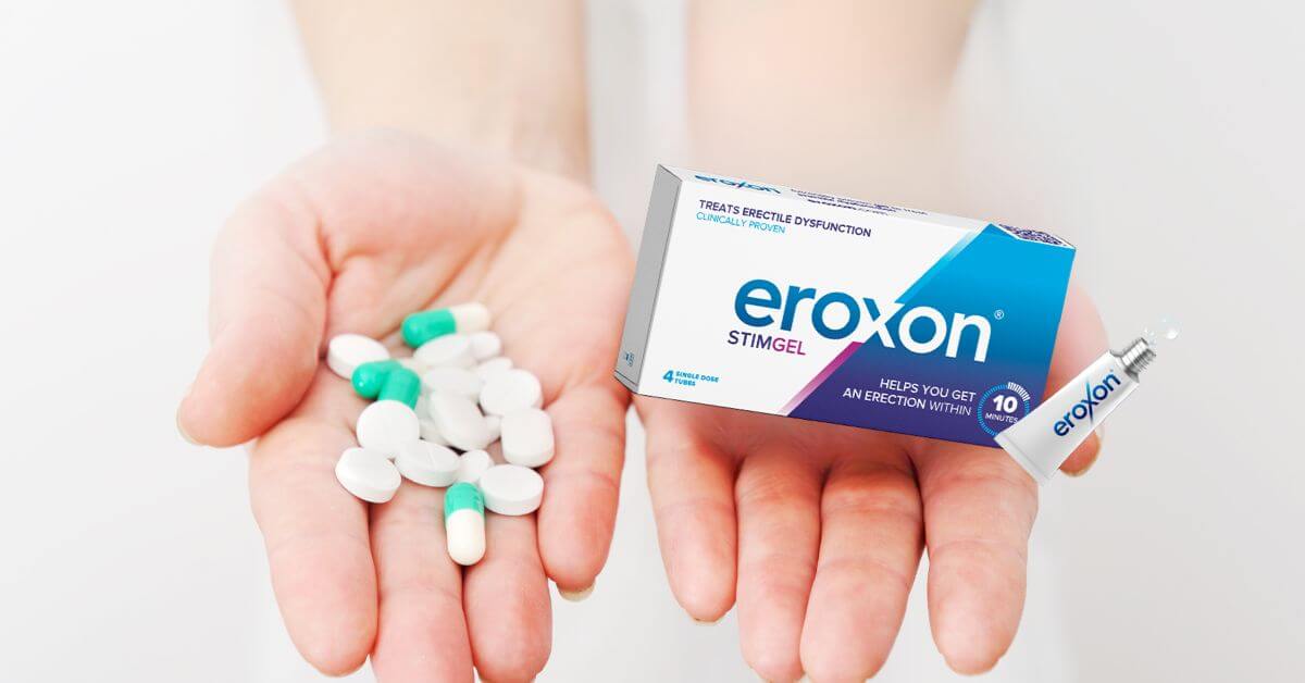 Eroxon StimGel Treatment Gel Erectile Dysfunction - GET AN ERECTION IN 10  Mins!!
